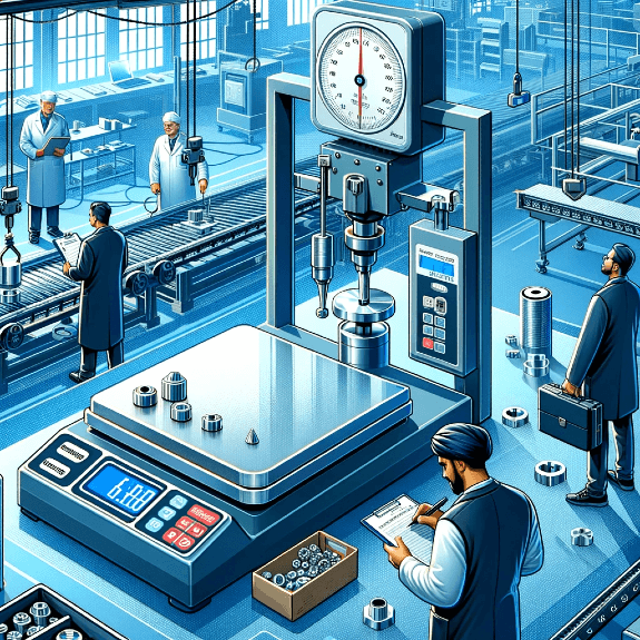 Illustration of Weighing Systems in Quality Assurance